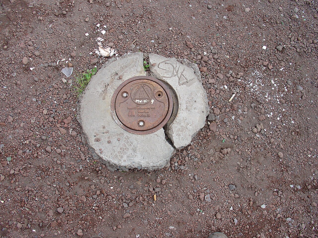 Groundwater monitoring well inspection